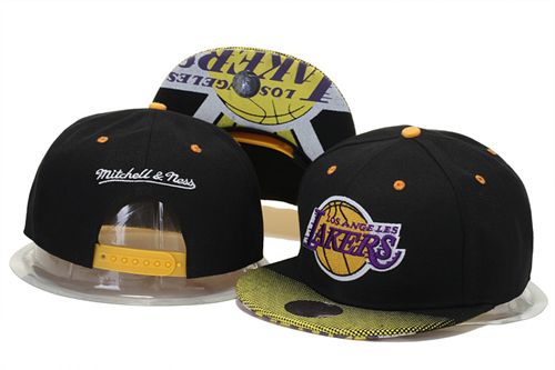 NBA Los Angeles Lakers MN Snapback Hat #84